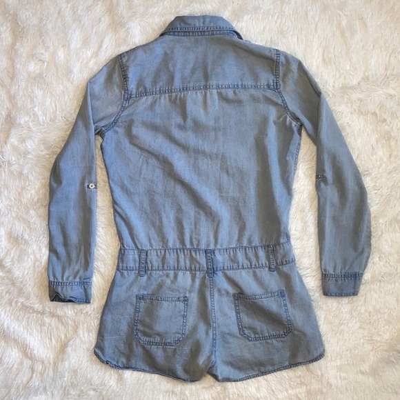 Guess Small Blue Romper One Piece - Picture 2 of 9